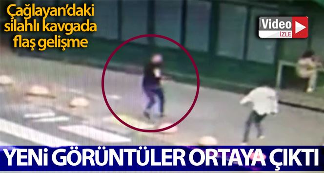 Çağlayan’daki silahlı kavganın görüntüleri ortaya çıktı