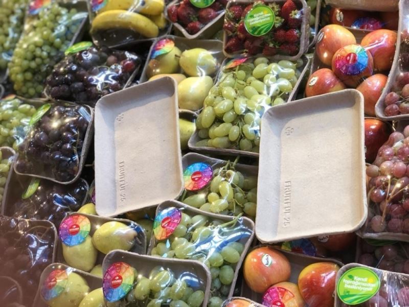 Doğa dostu, yerli üretim kağıt tabaklar reyonlarda yerini aldı
