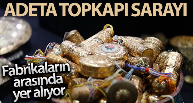 Fabrikaların ortasında ’Topkapı Sarayı’