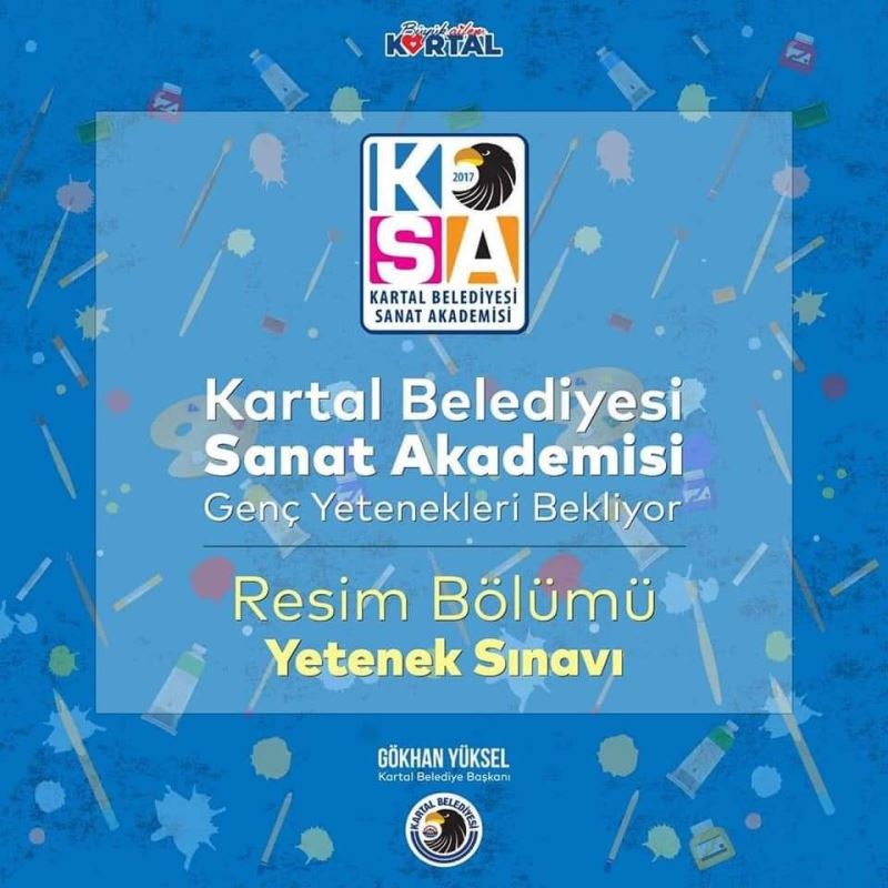 Kartal Belediyesi Sanat Akademisi genç yetenekleri bekliyor
