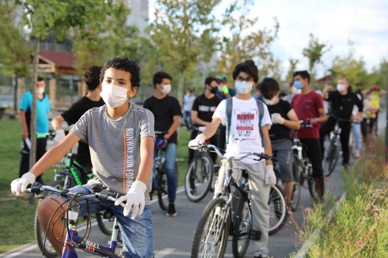 Başakşehir’de pedallar sağlığa döndü
