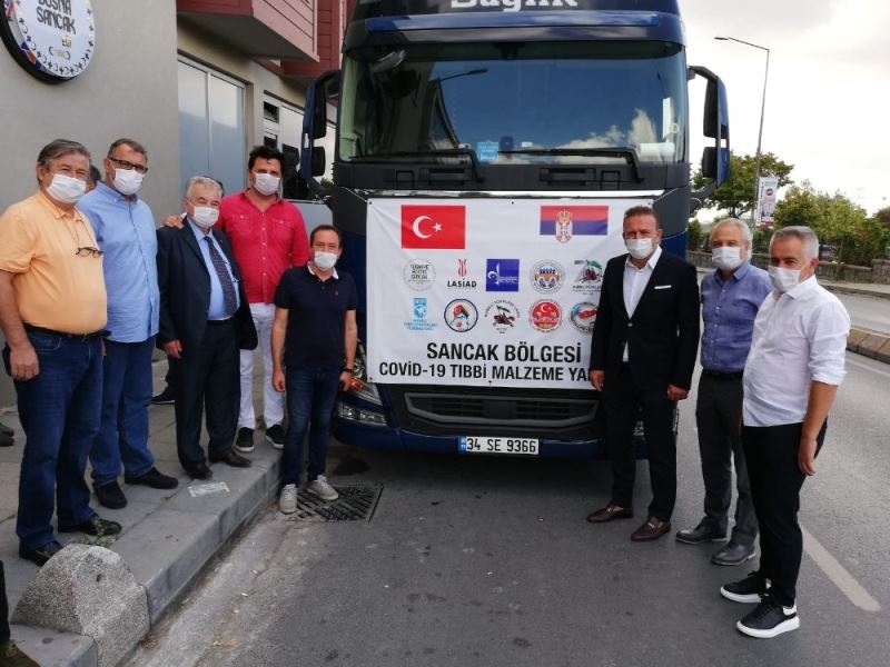 Türkiye’den, Sırbistan’ın Sancak Bölgesi’ne tıbbi malzeme yardımı
