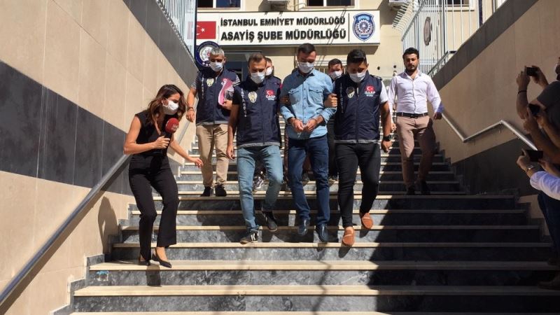 Genç kıza dehşeti yaşatan zanlılar, polis tarafından yakalandı
