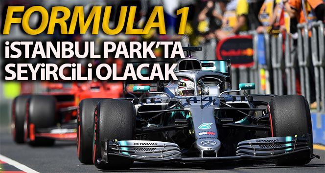 Formula 1 seyircili olarak koşulacak