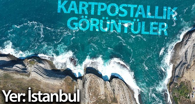 (ÖZEL) İstanbul’un kartpostallık kayalıkları