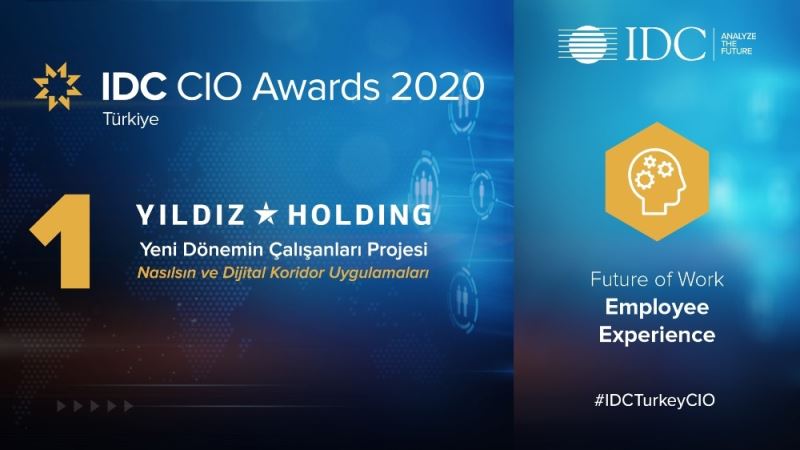 Yıldız Holding’in dijital projelerine IDC CIO’dan iki ödül
