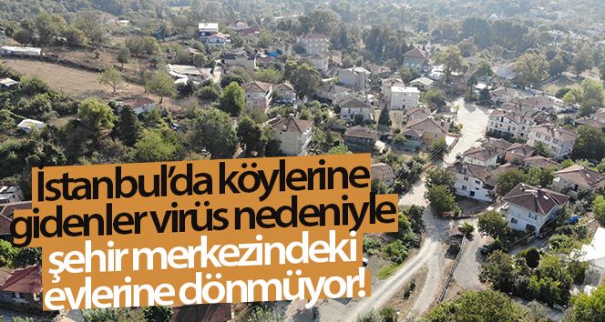 (Özel)  - İstanbul’da köylerine gelenler virüs nedeniyle şehir merkezindeki evlerine dönmüyor