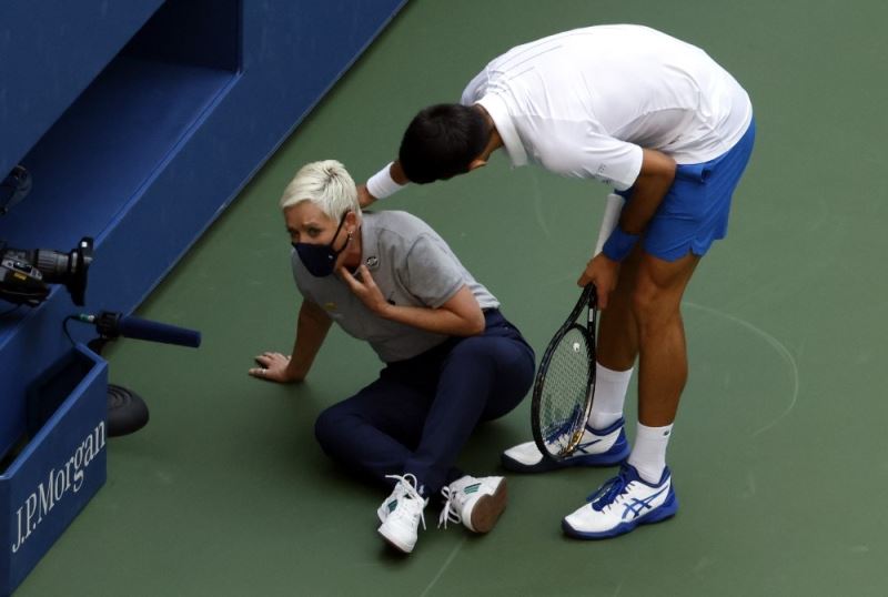 Novak Djokovic, Amerika Açık’tan diskalifiye edildi
