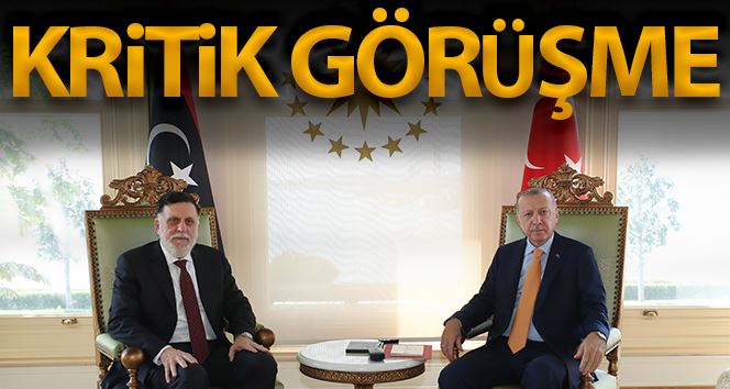 Cumhurbaşkanı Erdoğan, Fayiz Es-Serrac’ı kabul etti