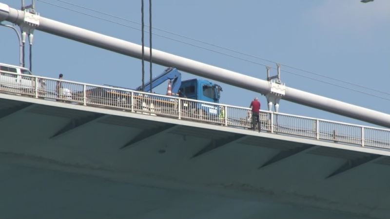 Fatih Sultan Mehmet Köprüsü’nde intihar girişimi