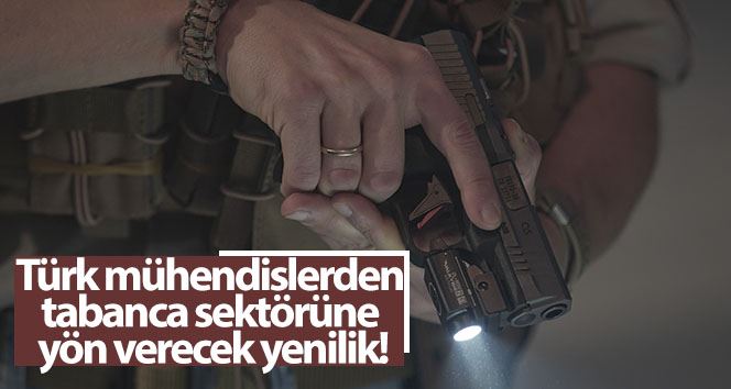 Türk mühendislerden tabanca sektörüne yön verecek yenilik: CAS