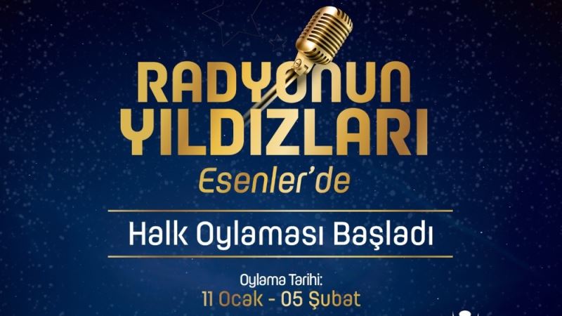 Radyonun yıldızları halk oylamasıyla belirleniyor
