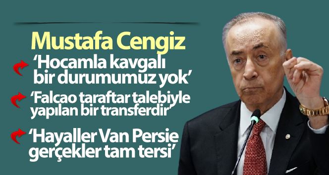 Mustafa Cengiz: “33 sene görevde kalsam, Fatih Terim’le çalışırım”