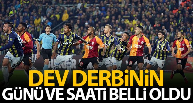 Fenerbahçe-Galatasaray derbisi 6 Şubat’ta