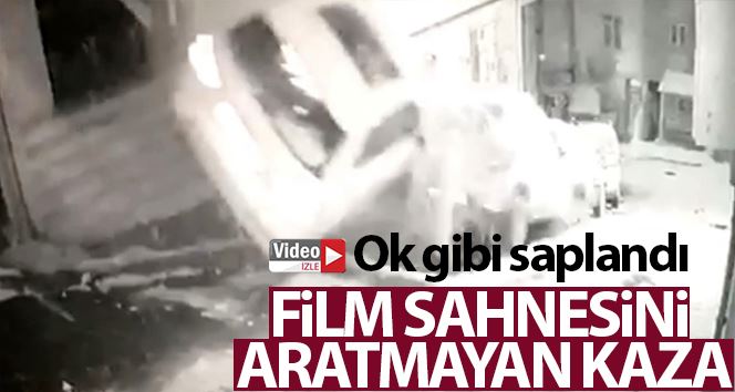 (Özel) İstanbul’da film sahnelerini aratmayan kaza kamerada