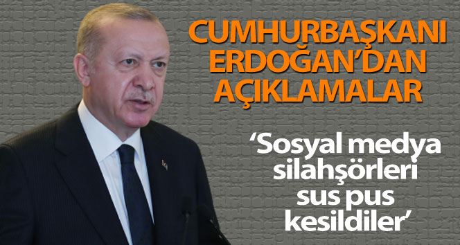 Cumhurbaşkanı Erdoğan: “CHP cenahı hala 3 maymunu oynamayı sürdürüyor”