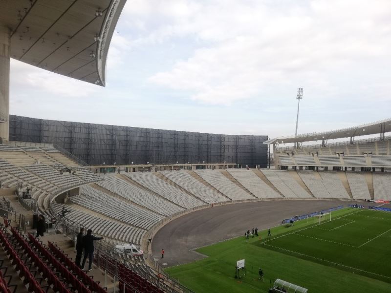 Atatürk Olimpiyat Stadı’nda rüzgar önlemi
