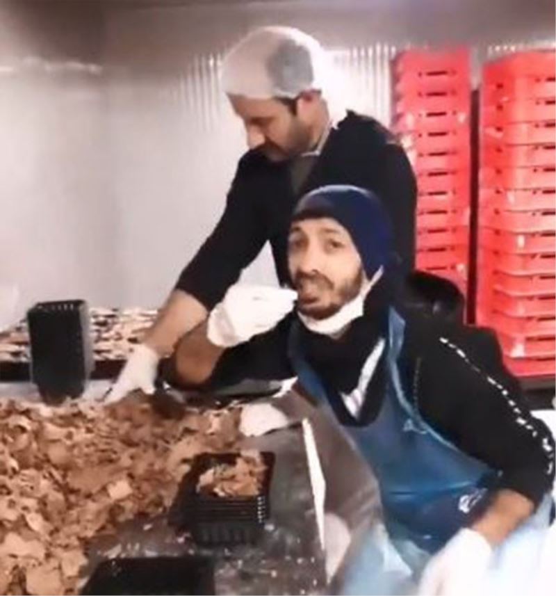 Döner paketlerken çekilen skandal görüntülere UDOFED’ten açıklama geldi