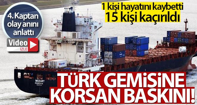 Gine açıklarında Nijeryalı korsanlar Türk gemisini rehin aldı