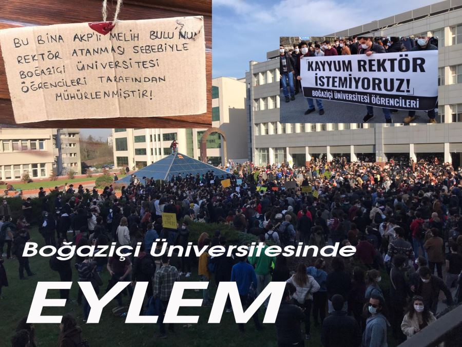 Boğaziçi Üniversitesinde Eylem!