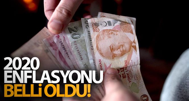 2020 enflasyonu belli oldu!