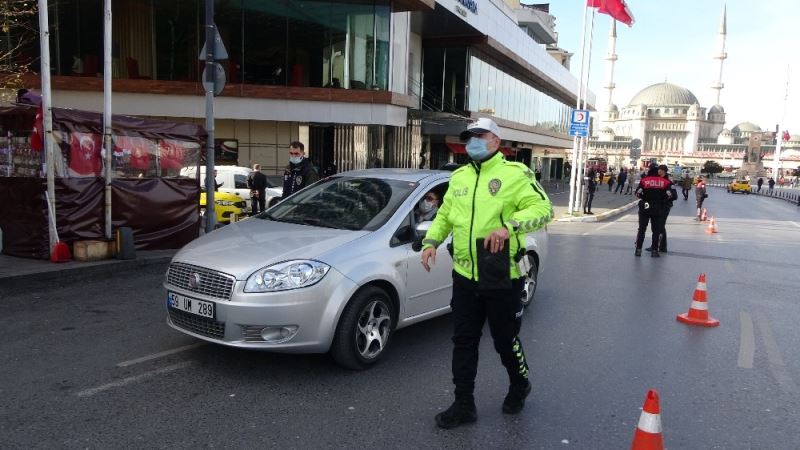 Taksim’de “Yeditepe huzur uygulaması” yapıldı
