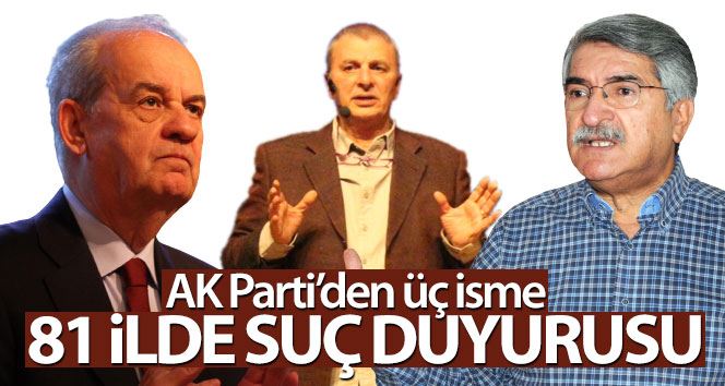 AK Parti İstanbul İl Başkanlığı’ndan Başbuğ, Ataklı ve Sağlar hakkında suç duyurusu