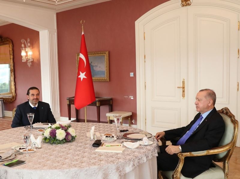 Cumhurbaşkanı Recep Tayyip Erdoğan, Saad Hariri’yi kabul etti
