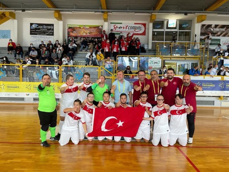 Down Sendromlular Futsal Milli Takımı, Avrupa şampiyonu oldu
