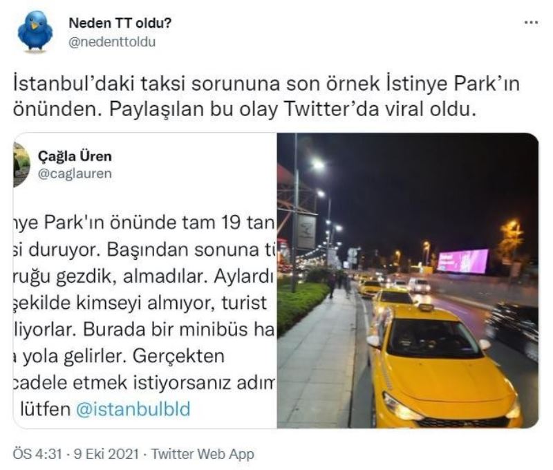 Yolcu seçtikleri belirlenen 4 ticari taksi trafikten men edildi