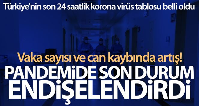 Son 24 saatte korona virüsten 237 kişi hayatını kaybetti