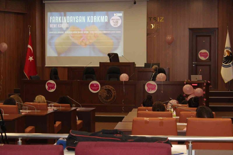 Kartal’da meme kanseri farkındalığı için seminer düzenlendi
