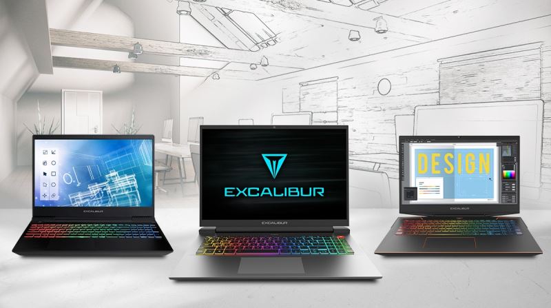 Güç ve performans arayışındaki profesyonellerin tercihi Excalibur laptoplar
