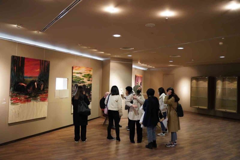 ‘Erol Yıldır’ın Atları’ sergisi açıldı
