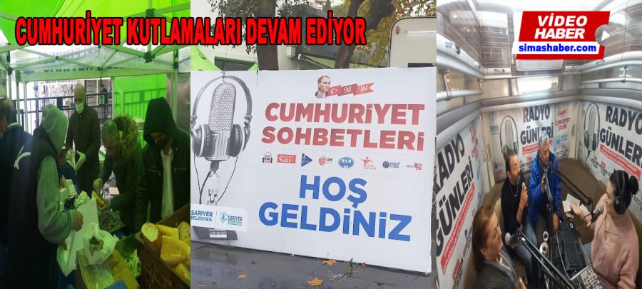 Cumhuriyet Kutlamaları Devam ediyor