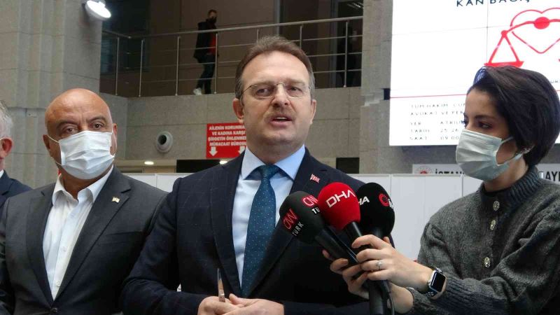 İstanbul Adliyesi’nde kan bağış noktası kuruldu, Başsavcı kan verdi