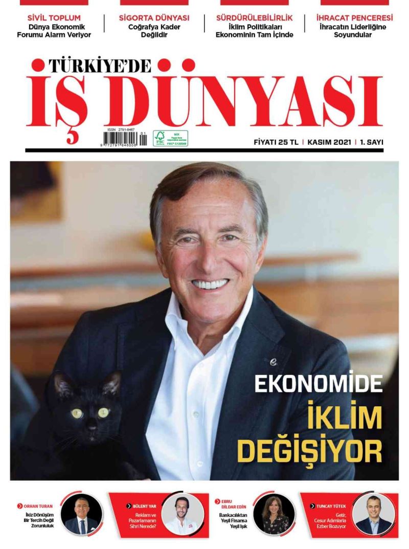 ‘Türkiye’de İş Dünyası’ yayın hayatına başlıyor
