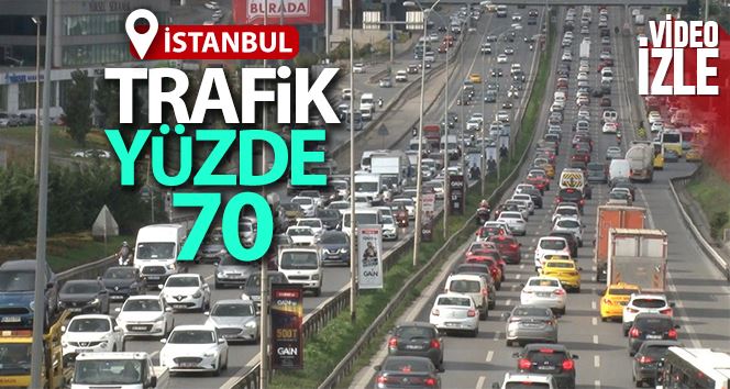 İstanbul’da cumhuriyet bayramı öncesi trafik yoğunluğu rekor seviyeye ulaştı