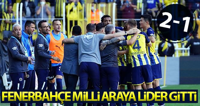 Süper Lig: Fenerbahçe: 2 - Kasımpaşa: 1 (Maç sonucu)