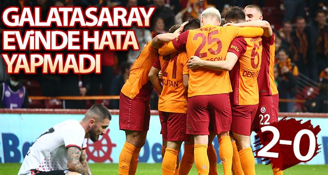 Spor Toto Süper Lig: Galatasaray: 2 - Gaziantep FK: 0 (Maç sonucu)