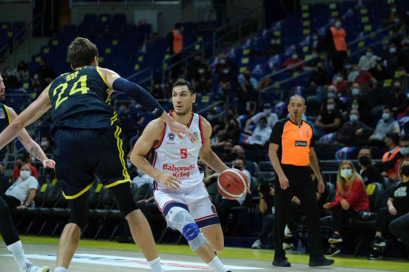 Basketbol Süper Ligi: Bahçeşehir Koleji: 78 - Fenerbahçe Beko: 79
