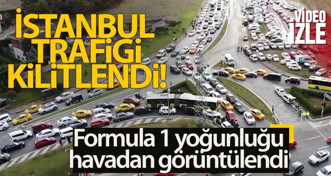 İstanbul trafiğinde Formula 1 yoğunluğu