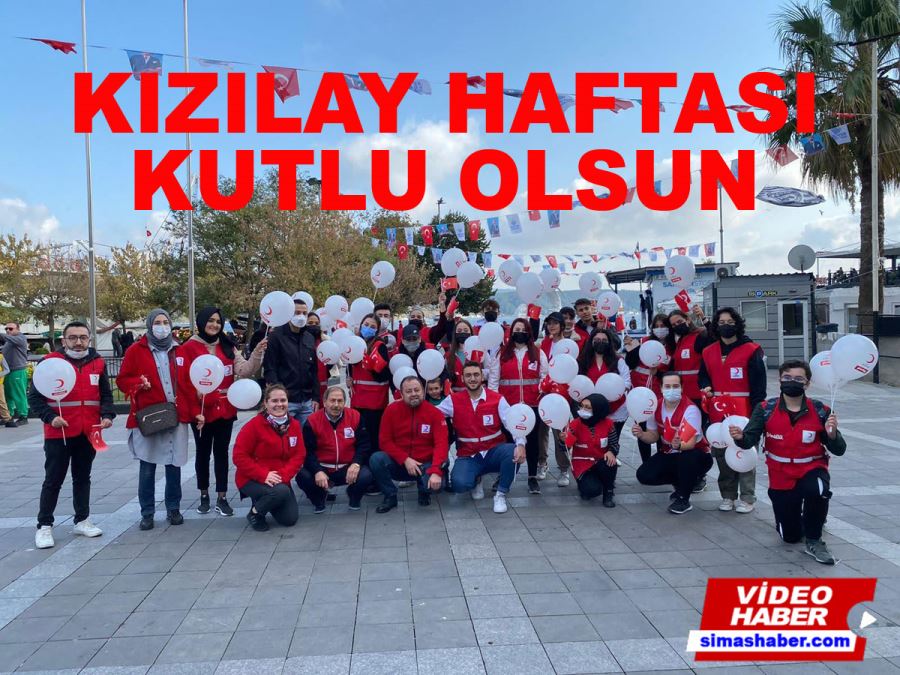 Kızılay Haftası yürüyüşle kutlandı