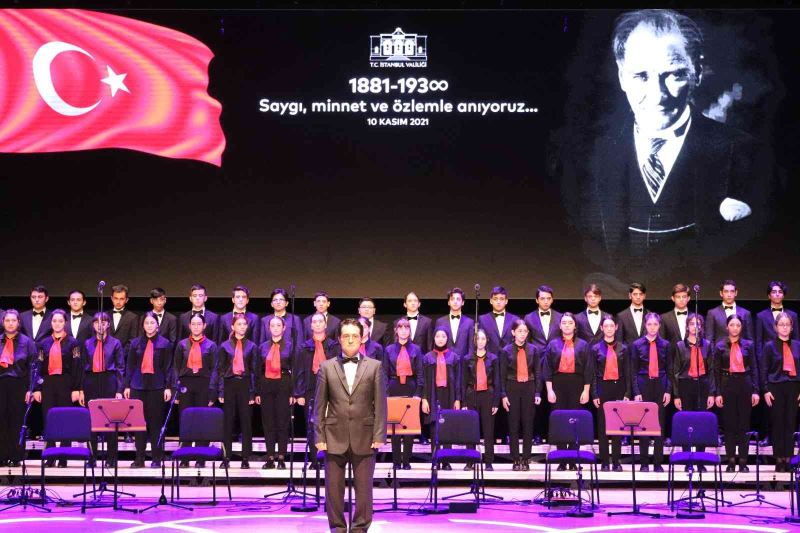 İstanbul Valiliğinden Gazi Mustafa Kemal Atatürk’ü anma töreni
