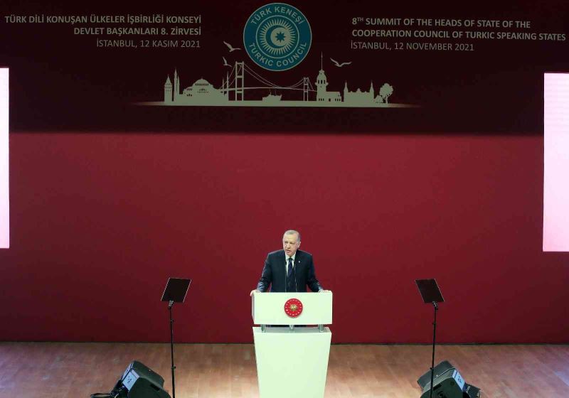 Cumhurbaşkanı Erdoğan: “Türk Konseyi olarak Afrika’ya 2,5 milyon doz aşı bağışlayacağız”
