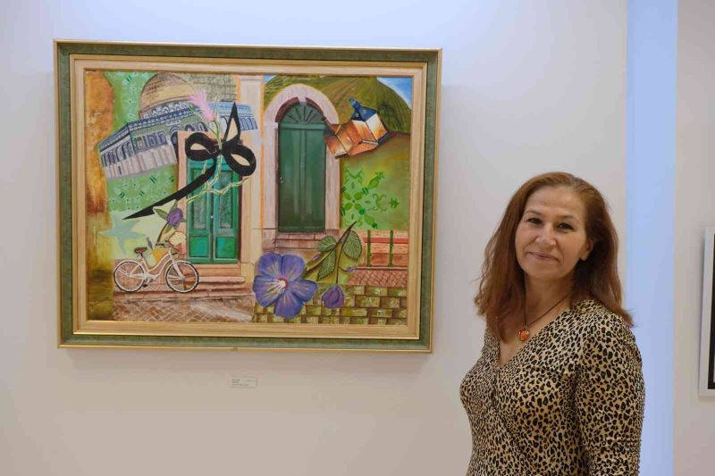 Kanseri sanatla yendi, Maltepe’de ‘Şifa’ sergisini açtı
