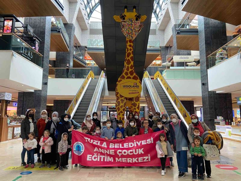 Tuzla’da AÇEM’Lİ çocuklar ara tatilde doyasıya eğlendi
