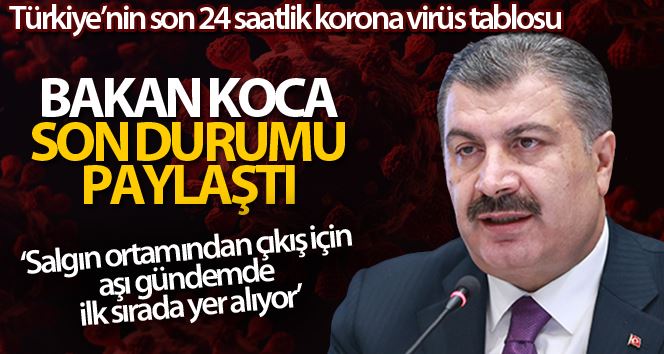 Son 24 saatte korona virüsten 213 kişi hayatını kaybetti