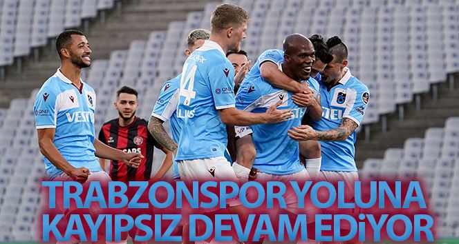 Spor Toto Süper Lig: Fatih Karagümrük: 0 - Trabzonspor: 2 (Maç sonucu)