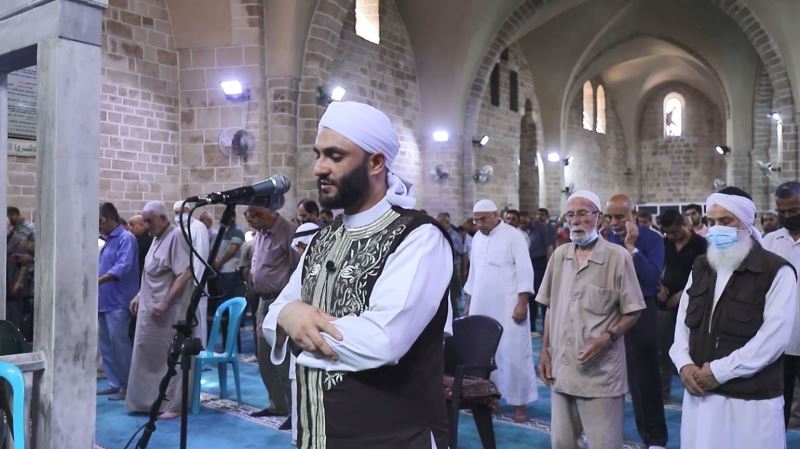Gazze’deki Büyük Ömer Camii aydınlatıldı
